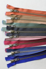 YKK® METAL SEPARATING ZIPPER • mind the MAKER® • 55cm or 75cm