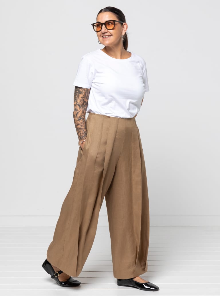 STYLE ARC • ATLAS WOVEN PANT • PATTERN SCISSORS FROCK – Pattern ...
