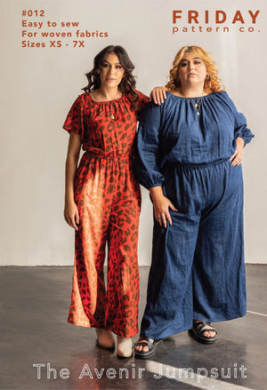 THE AVENIR JUMPSUIT • Pattern