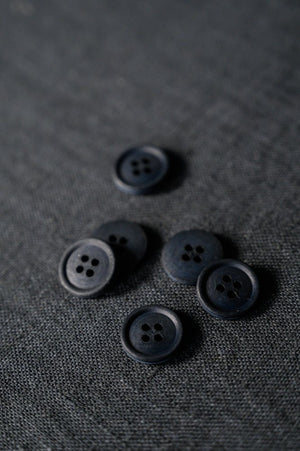 COTTON BUTTONS • Studio Navy • 11mm or 15mm