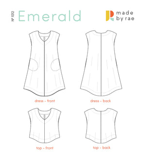 EMERALD Dress & Top pattern - Made By Rae