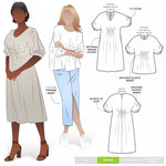 HARRY WOVEN TOP & DRESS • Pattern