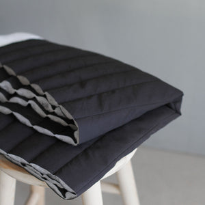 JORDAN QUILT • STRIP • Black $60.00/metre