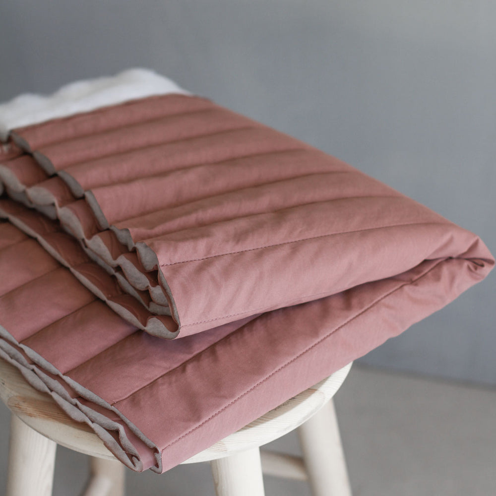 JORDAN QUILT • STRIP • Old Rose $60.00/metre