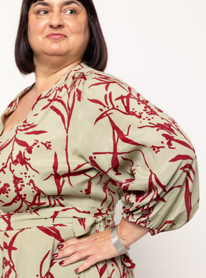 MILLICENT WRAP DRESS • Pattern