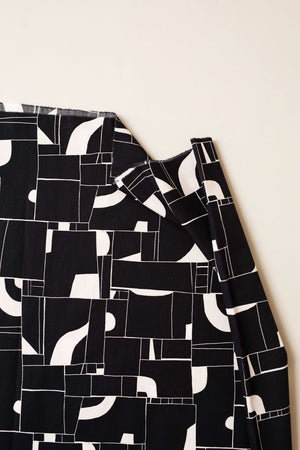 OFFROAD COTTON POPLIN • Black • Remnant 55cm