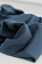ORGANIC BRUSHED SWEAT KNIT • Thunder $50/per metre