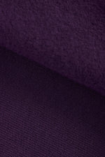 ORGANIC BRUSHED SWEAT KNIT • Plum $50.00/metre