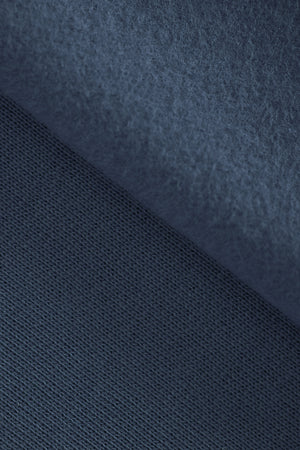 ORGANIC BRUSHED SWEAT KNIT • Thunder $50/per metre