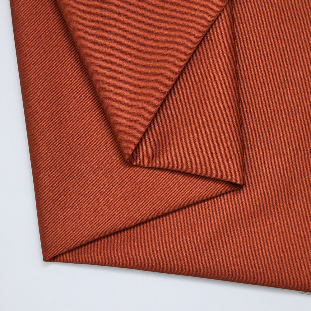 
                
                    Load image into Gallery viewer, ORGANIC COTTON TWILL • Sienna $54.00/metre
                
            