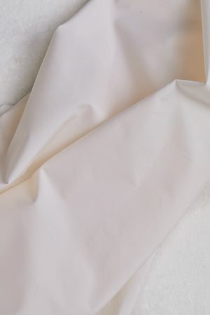 ORGANIC PAPERTOUCH COTTON POPLIN • Creamy White $42.00/metre