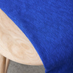 ORGANIC SLUB JACQUARD KNIT • Cobalt Blue $56.00/metre