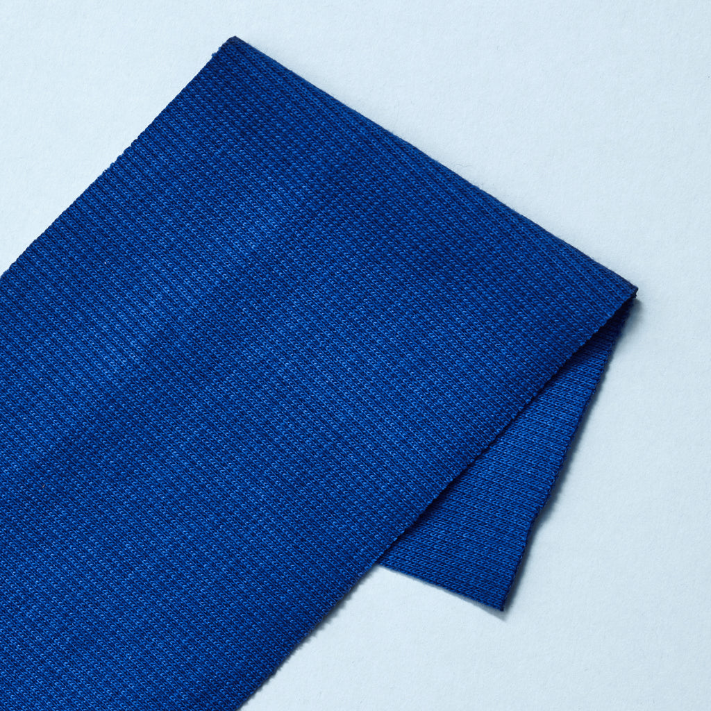 mind the MAKER® • ORGANIC RIBBING • Intense Blue $45.00/metre • Pattern ...
