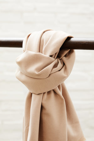 SOFT STRETCH TWILL • Warm Sand $48.00/metre