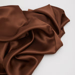 VISCOSE TWILL LINING • Chestnut $40.00/metre