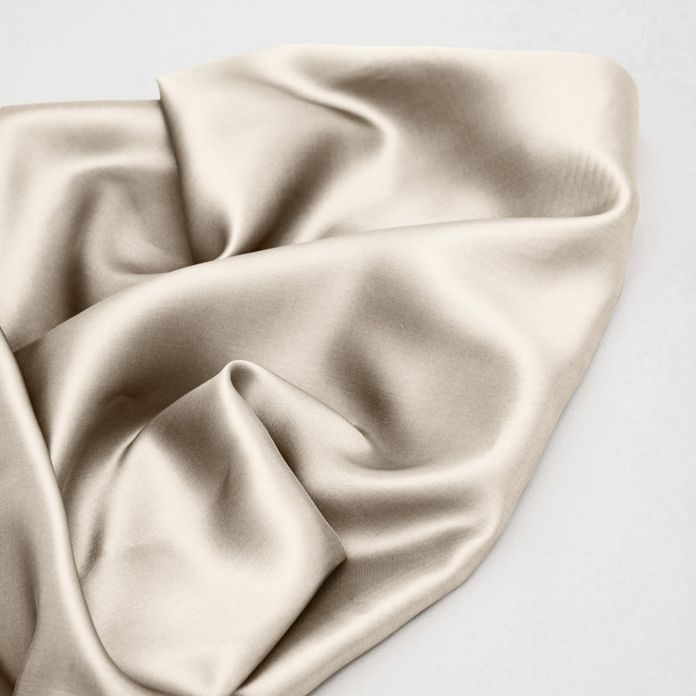 VISCOSE TWILL LINING • Ivory $40.00/metre
