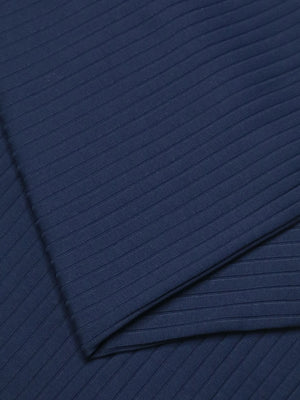 ORGANIC WIDE DERBY RIB • Indigo Night $49.00/metre