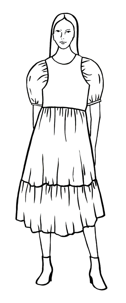 CLOUD DRESS • PDF Pattern