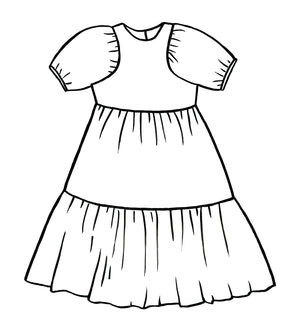 CLOUD DRESS • PDF Pattern