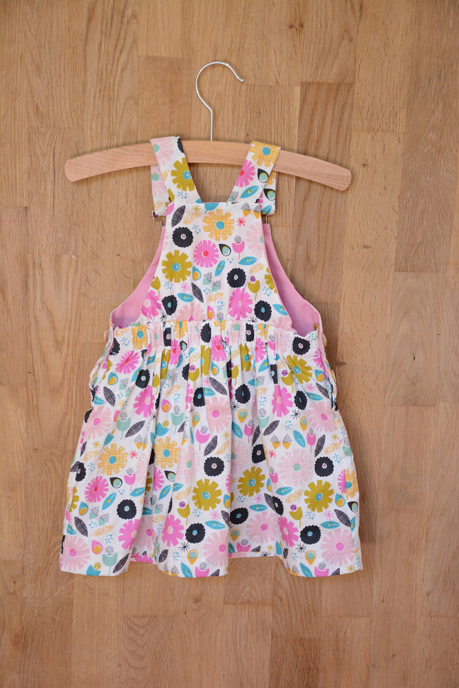 FRANKIE DUNGAREES & PINAFORE DRESS ages 6 months - 2 years • Pattern