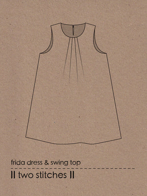 FRIDA DRESS & SWING TOP ages 6 months-9 years • Pattern