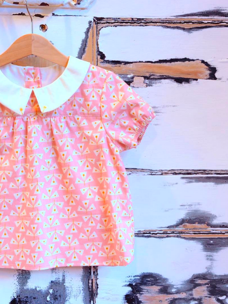 EDIE BLOUSE & SHIRTDRESS ages 6 months-9 years • Pattern