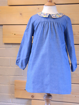 EDIE BLOUSE & SHIRTDRESS ages 6 months-9 years • Pattern