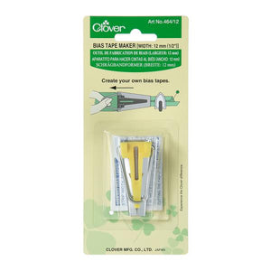BIAS TAPE MAKER • 12mm or 18mm • Clover