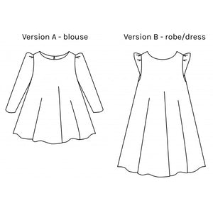 YZÉ BLOUSE & DRESS • Pattern