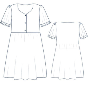 💫COMÈTE Blouse & Dress • Petite •Pattern