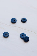 2-HOLE COROZO BUTTONS • Ocean • 11mm