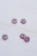 2-HOLE COROZO BUTTONS •  Lilac • 11mm