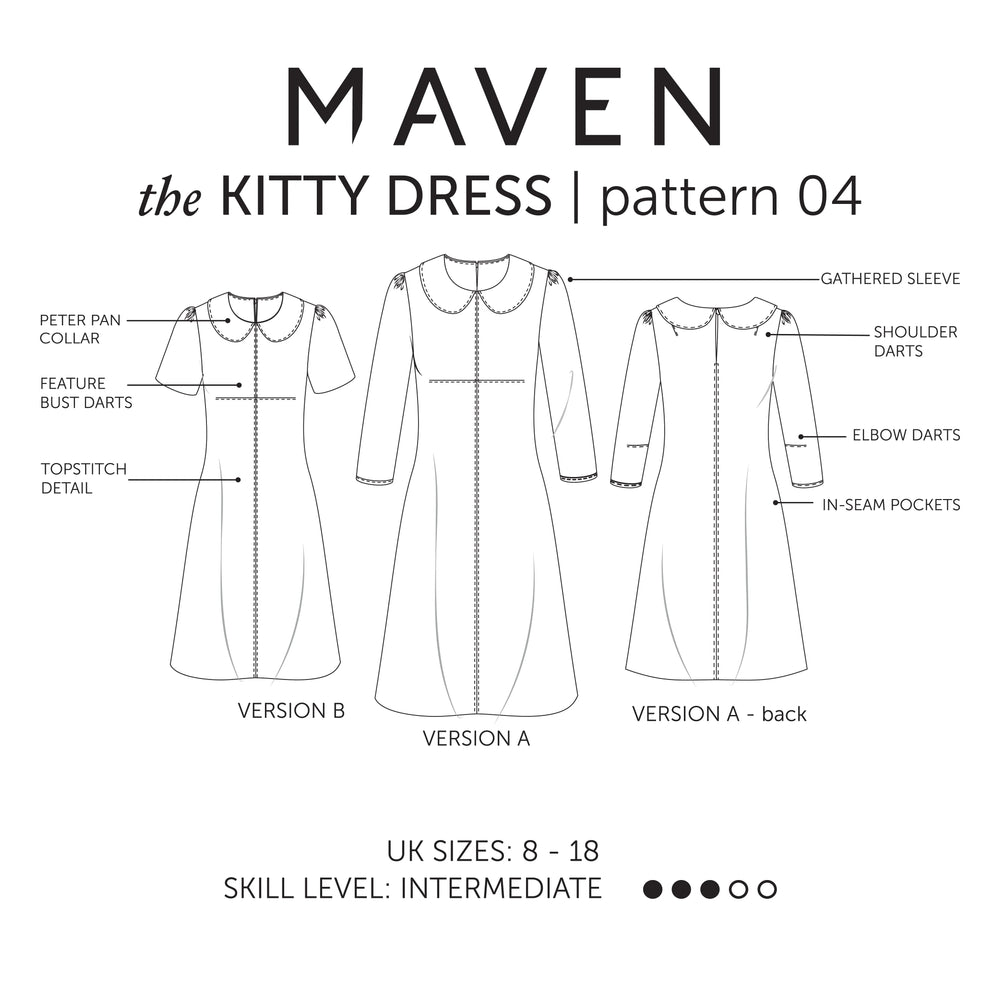 THE KITTY DRESS • Pattern
