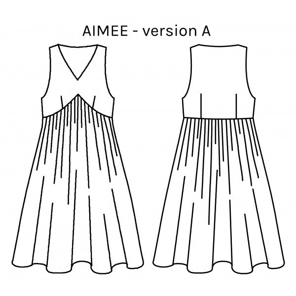 AIMÉE EMPIRE TOP & DRESS • Pattern