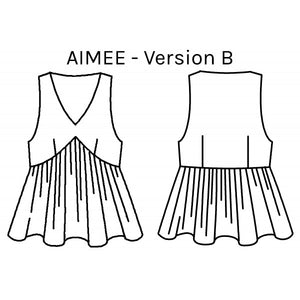 AIMÉE EMPIRE TOP & DRESS • Pattern
