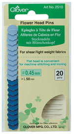 FLOWER HEAD PINS • Shear/Light Weight Fabrics