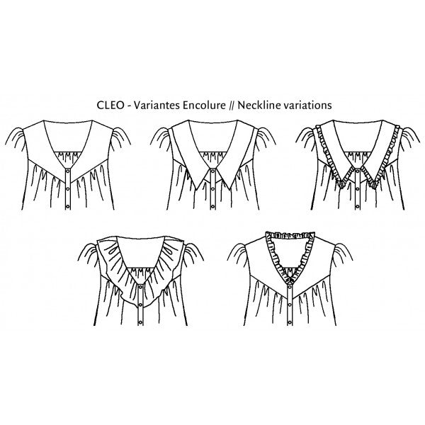 CLEO BLOUSE • Pattern