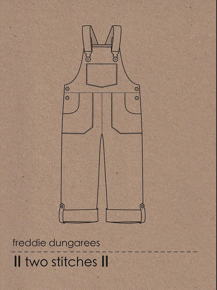 
                
                    Load image into Gallery viewer, FREDDIE DUNGAREES &amp;amp; PINAFORE DRESS ages 3-9 years • Pattern
                
            