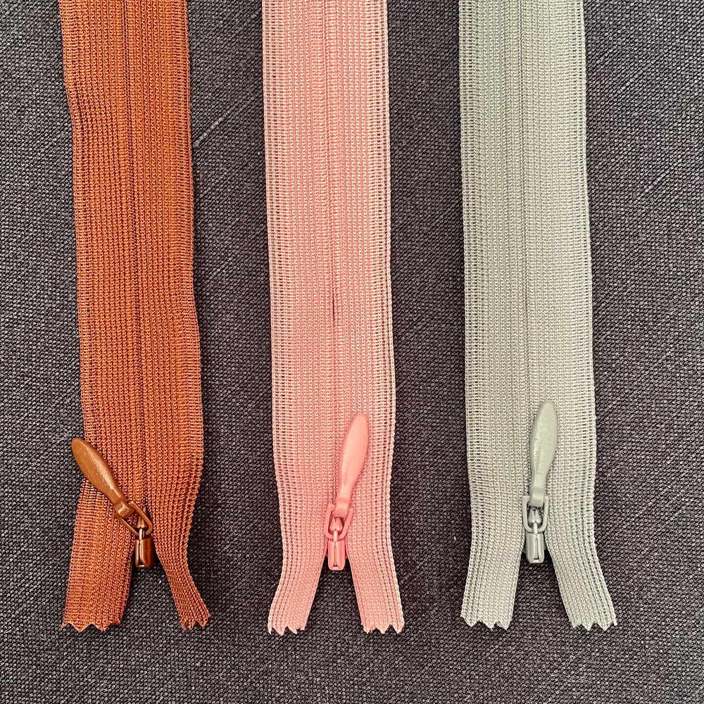 From Left to Right: Brown, Pink & Grey