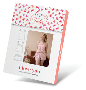 I LOVE YOU Cami & Short Set • Pattern