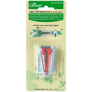 BIAS TAPE MAKER • 12mm or 18mm • Clover