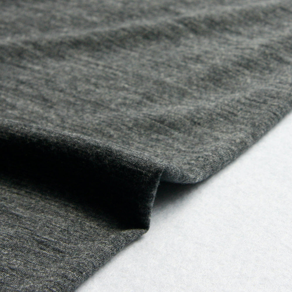 AUSTRALIAN MERINO JERSEY • 200gsm • Charcoal Marle SALE $48/per metre