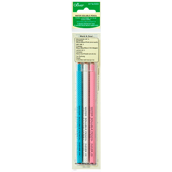 WATER SOLUBLE PENCILS • Pack of 3