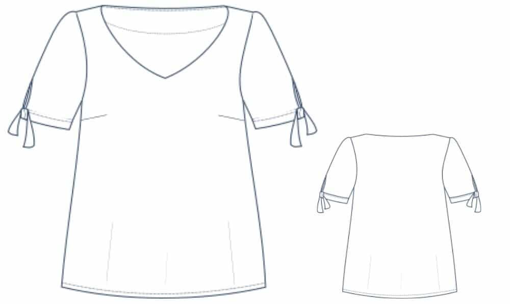 EASY PEASY Blouse • Pattern
