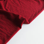 AUSTRALIAN MERINO JERSEY • 200gsm • Chilli $58.00/metre