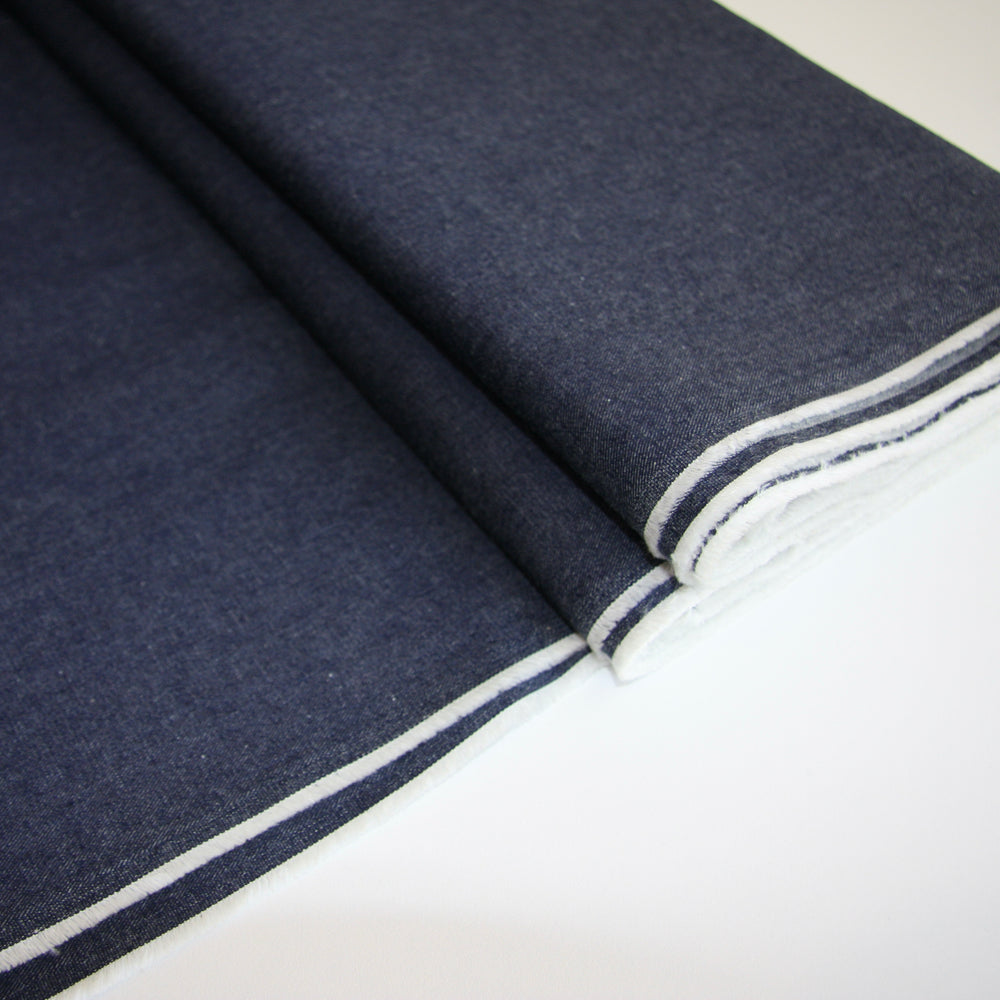 JAPANESE YARN DYED DENIM 5oz • Classic Blue • $38.00/metre