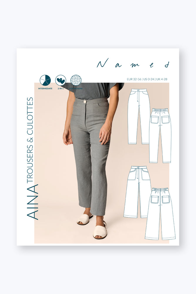 AINA TROUSERS & CULOTTES • Pattern