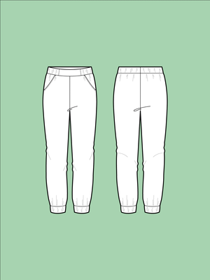 ALMOST LONG TROUSERS • Pattern