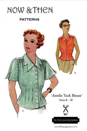 AMELIE TUCK BLOUSE  • Pattern