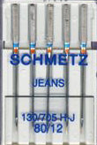 Sewing Machine Needles • Jeans • 80/12